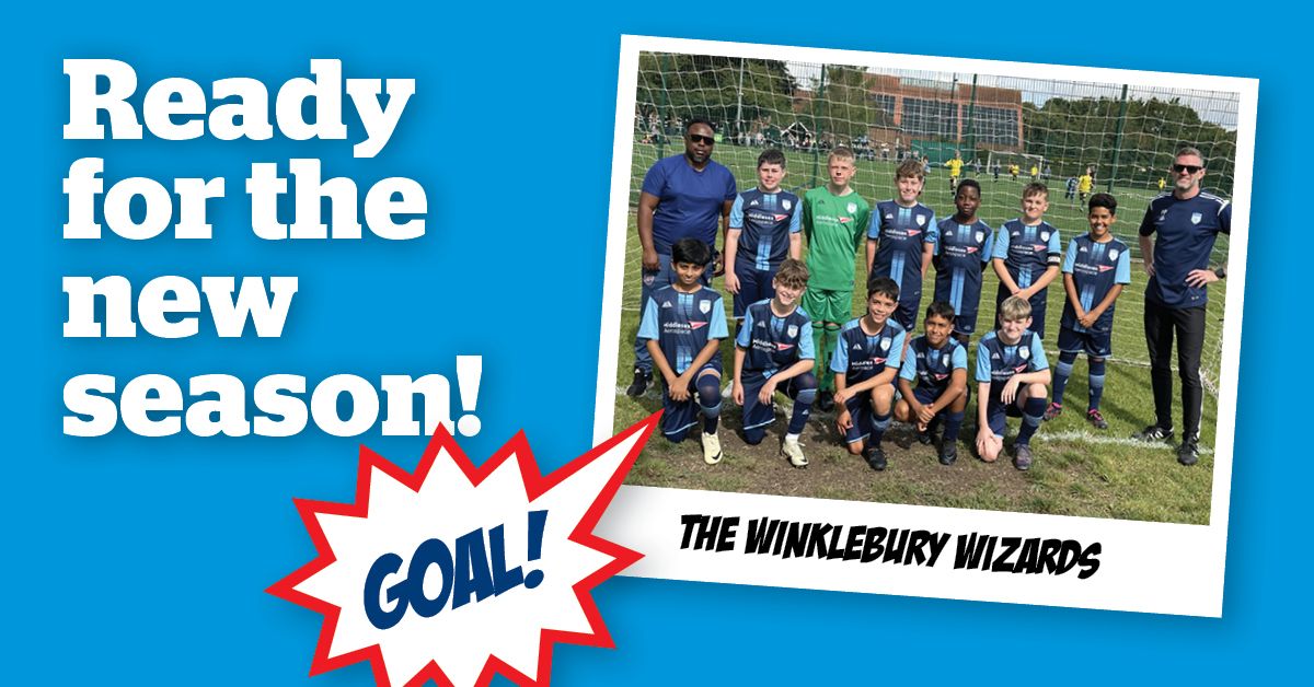 The Winklebury Wizards team photo.